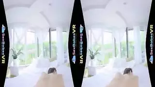 أفلام إباحية لكيرا زين بالواقع الافتراضي: قذف داخل الكس