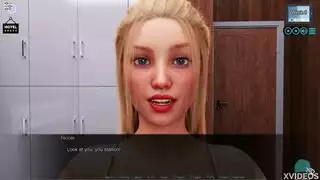 شقراء نارية تأخذ ضربات شرجية قاسية